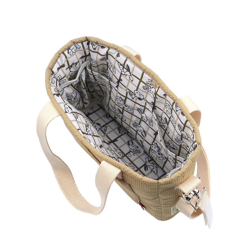 Snoopy Peanuts Picnic Pet Cat Dog Bag Carrier（for strollers）