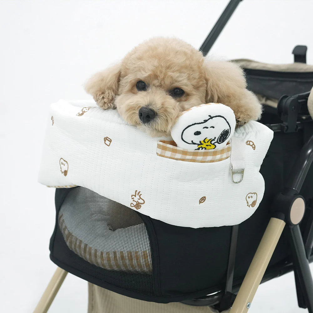Peanuts Bakery Stroller Guard & Cushion