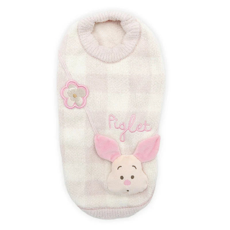 Disney Winnie the Pooh Piglet Far Infrared Knit Warm Proof Jumper