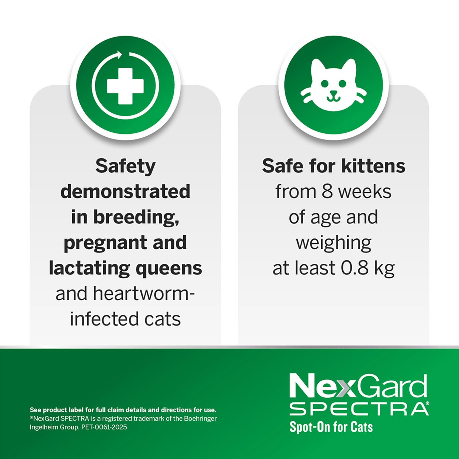 NexGard SPECTRA Spot On For Large Cats 2.5~7.5kg - kikiandpuppies