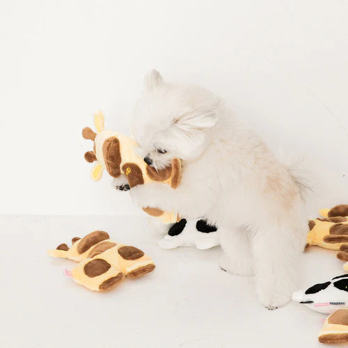 Stubby Friends Toy - Giraffe / Cow - kikiandpuppies