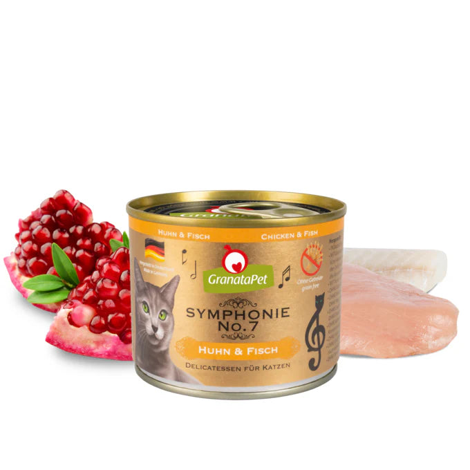 GranataPet Symphonie - No. 7 Chicken & Fish Cat Wet Food - kikiandpuppies