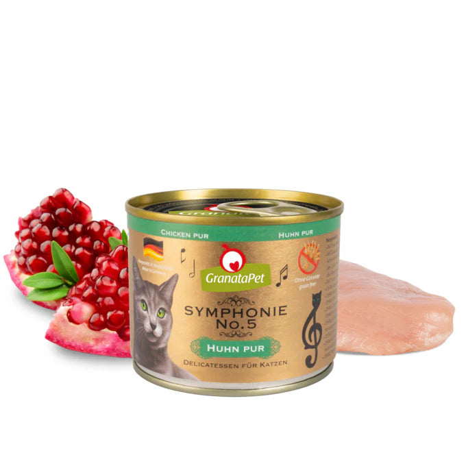 GranataPet Symphonie - No. 5 Chicken PUR Cat Wet Food - kikiandpuppies