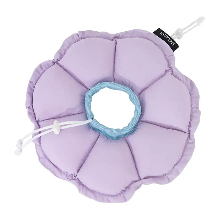 Floral Elizabeth Collar - Comfortable for Eating and Sleeping - kikiandpuppies