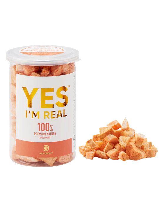 GOLDRONY Yes I'm Real Pet Treat - Carrot - kikiandpuppies