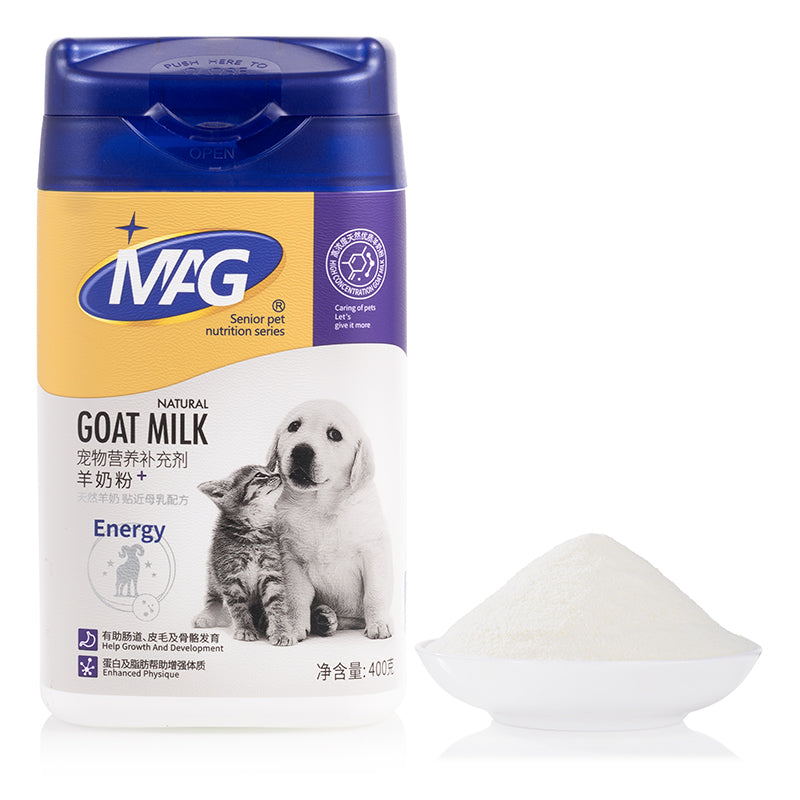 MAG Goat Milk Powder for Cats&Dogs 400g - kikiandpuppies