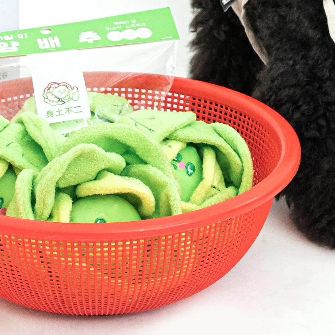 Cabbage Nosework Toy - kikiandpuppies