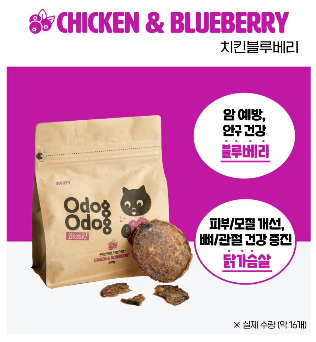 SWIFFY Odog Chicken Crispy - kikiandpuppies