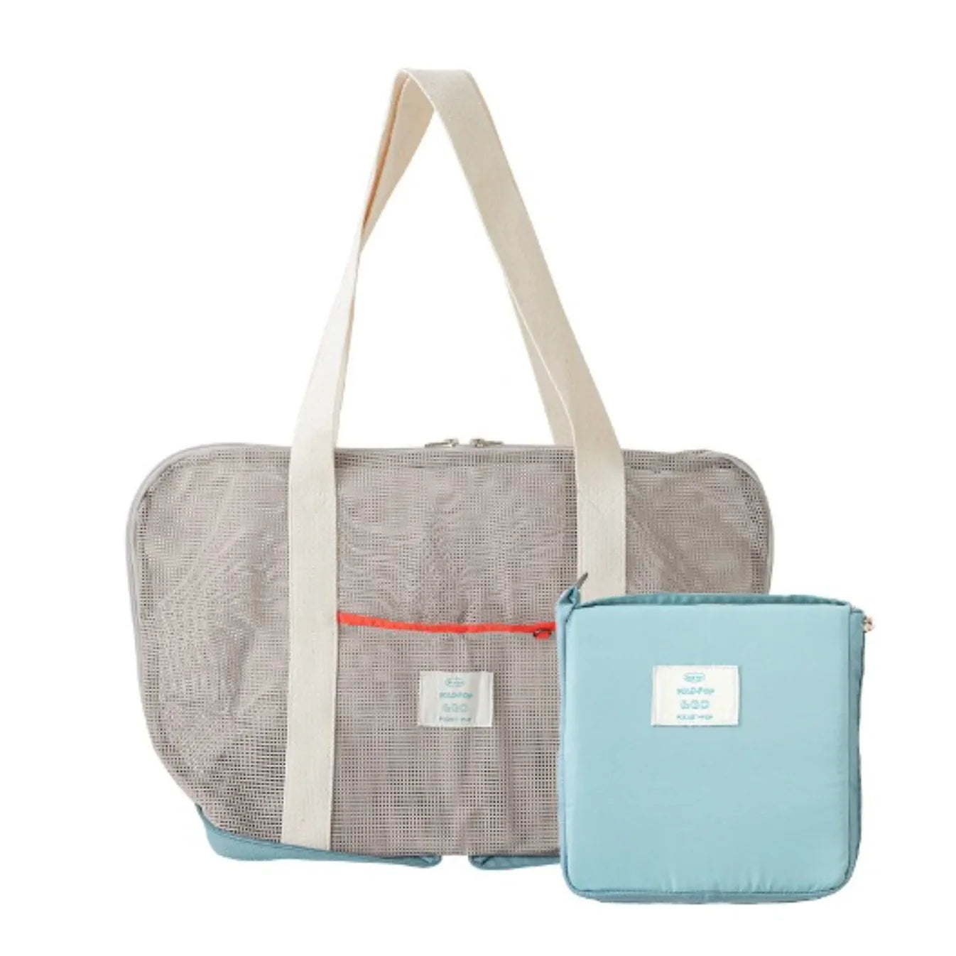 Pocket Pop Foldable Mesh Bag - 2 Colors - kikiandpuppies