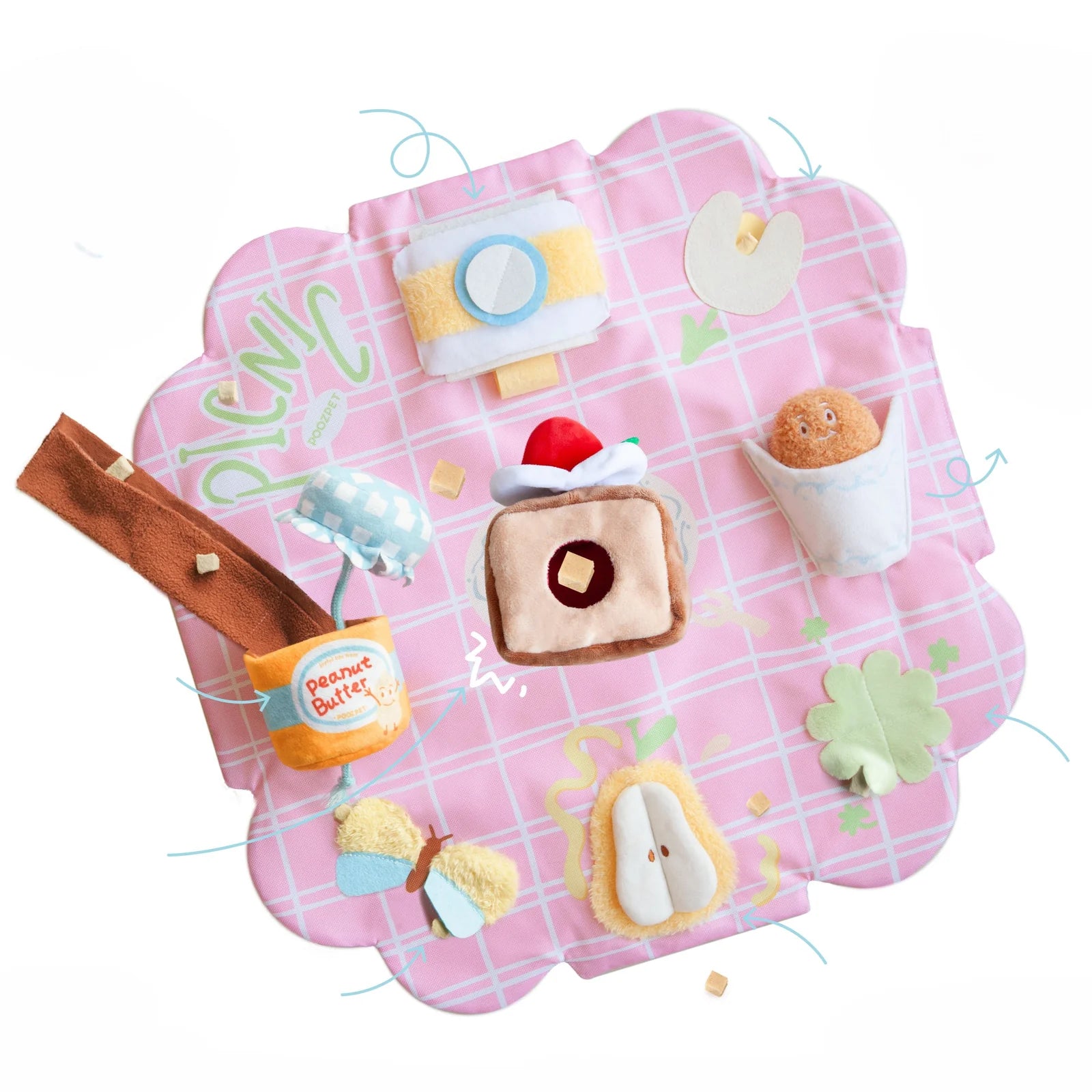 Poozpet Picnic Box Snuffle Toy