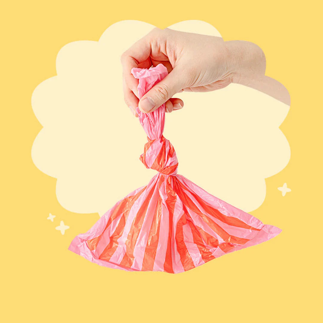 Color Pop Poop Bag - 120pcs - kikiandpuppies