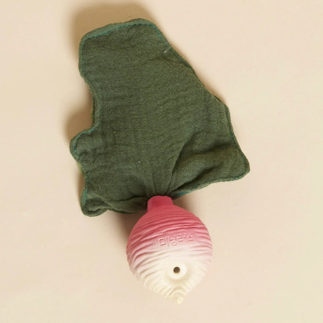 Red Radish Latex Toy