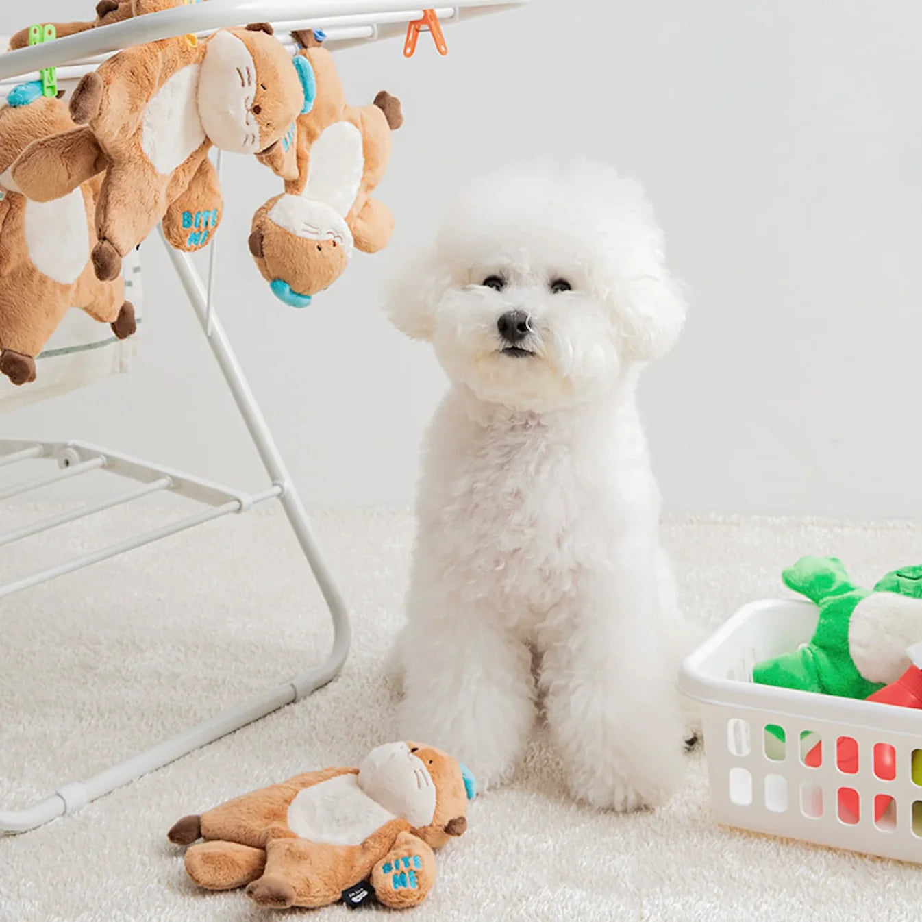 Bite me Hug Me Rope Tug Toy - Sea Otter