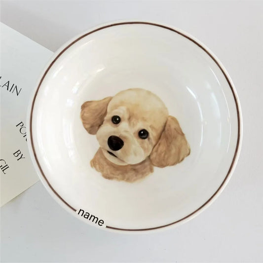 Custom Pet Bowl - kikiandpuppies