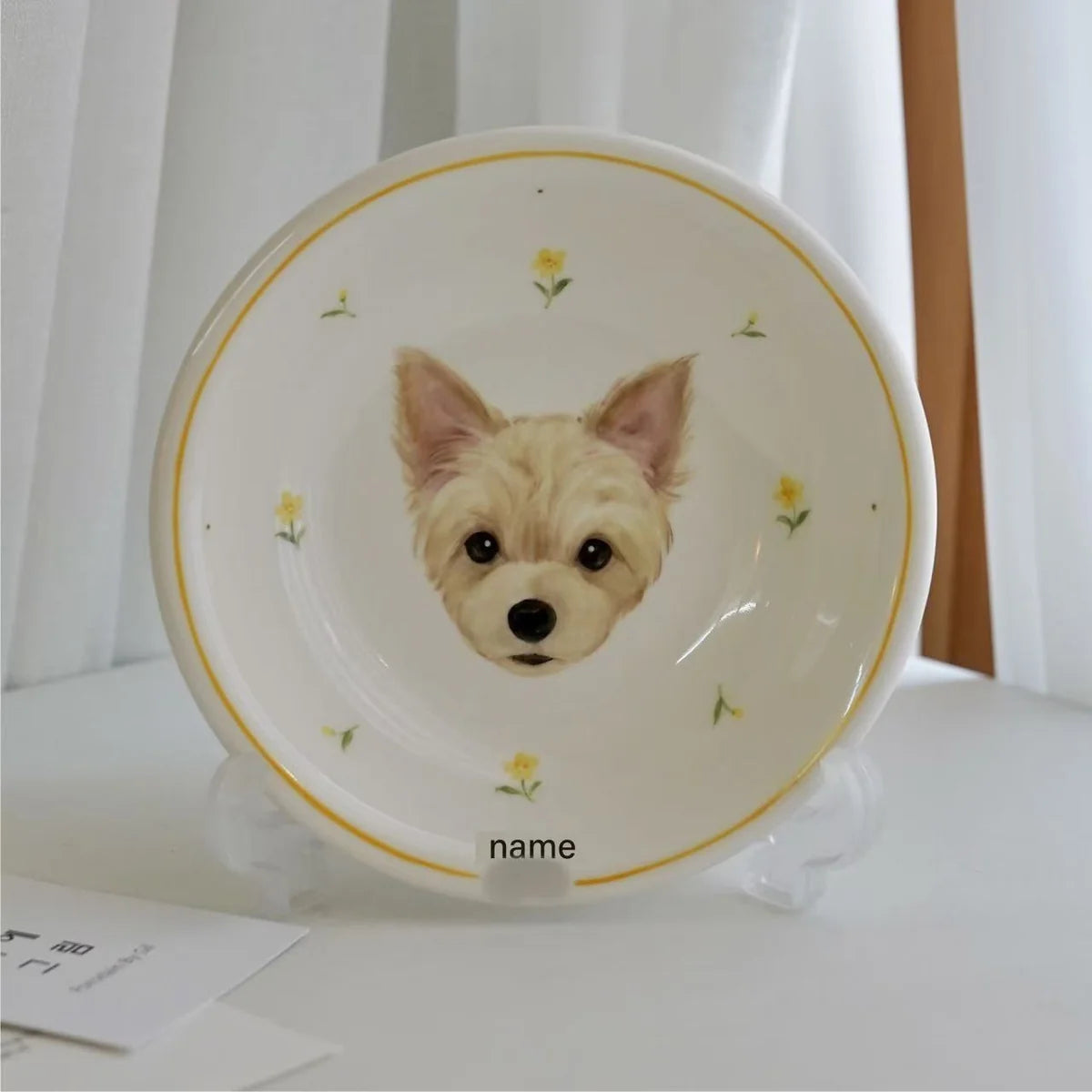 Custom Pet Bowl - kikiandpuppies