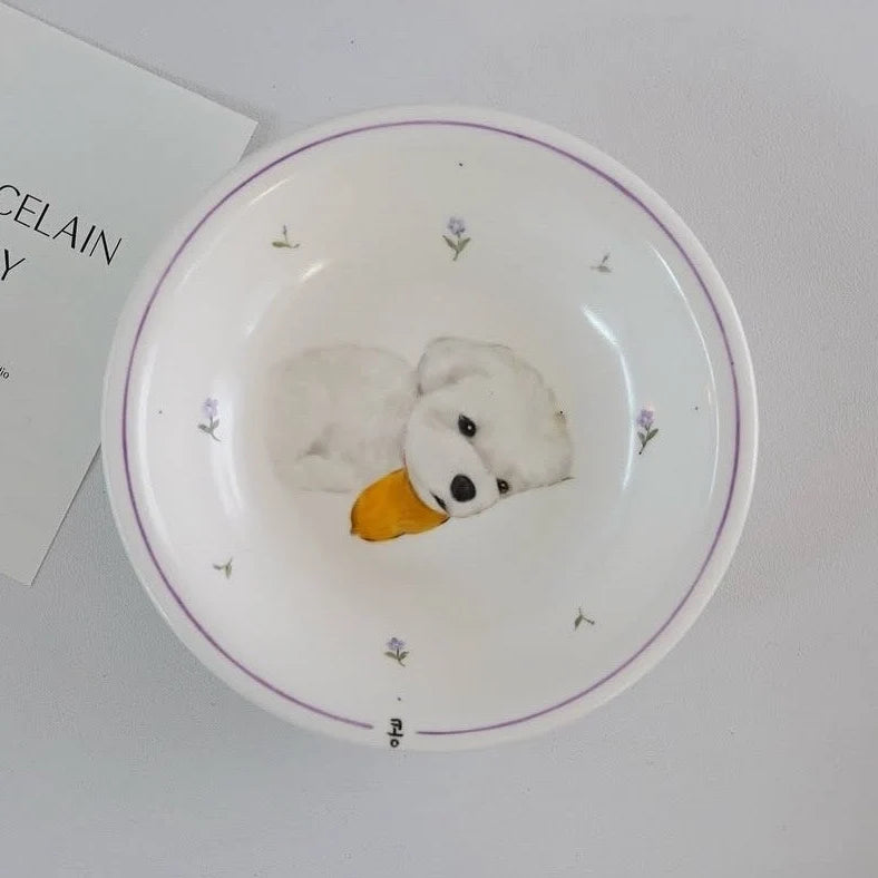 Custom Pet Bowl - kikiandpuppies
