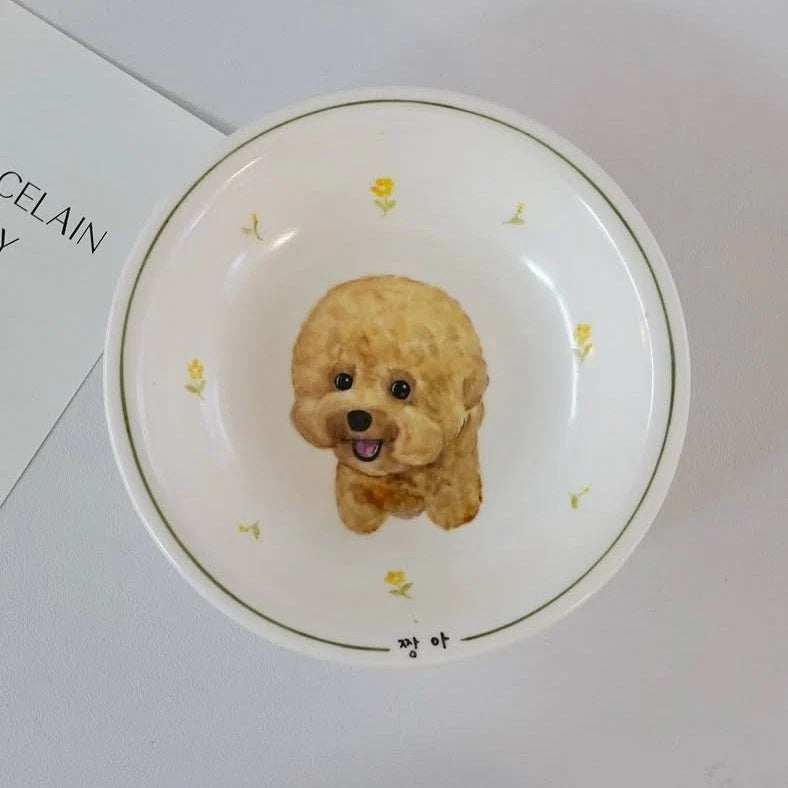 Custom Pet Bowl - kikiandpuppies