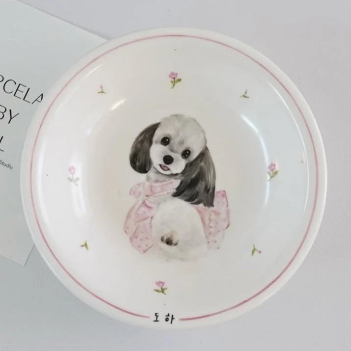 Custom Pet Bowl - kikiandpuppies
