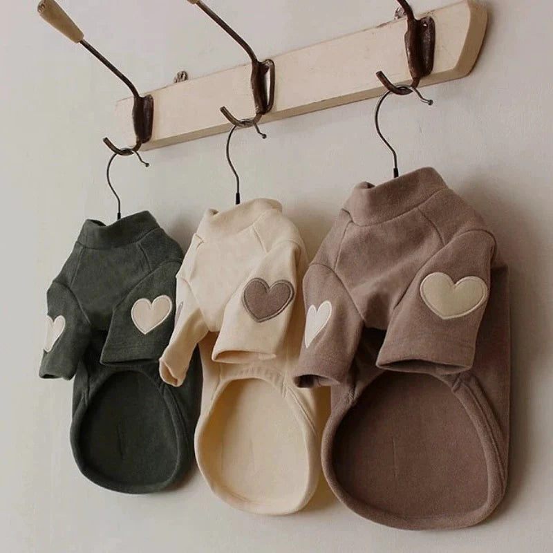 Soft Fleece Turtleneck Tee - kikiandpuppies