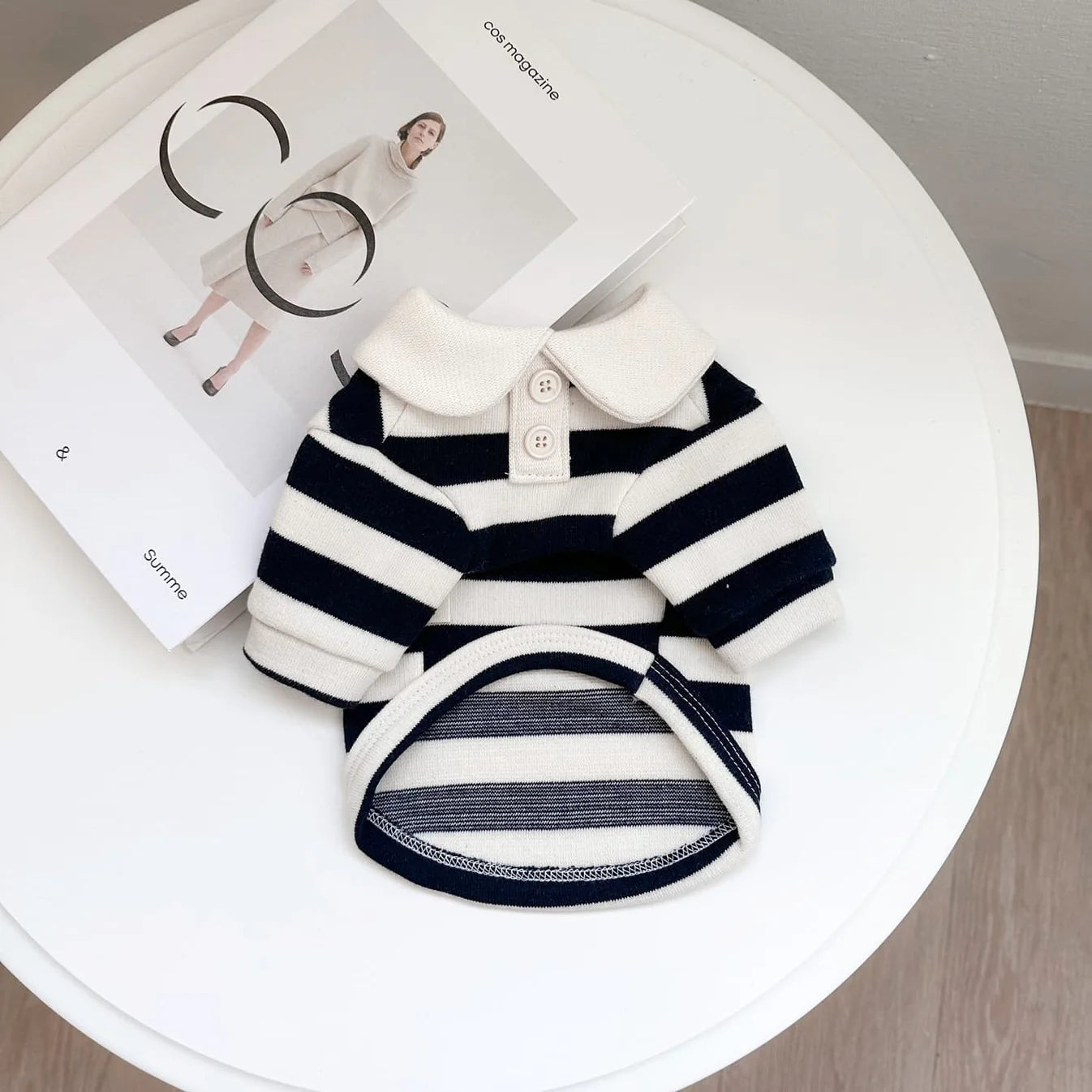 Classic Striped Polo Shirt - 2 Colors - kikiandpuppies