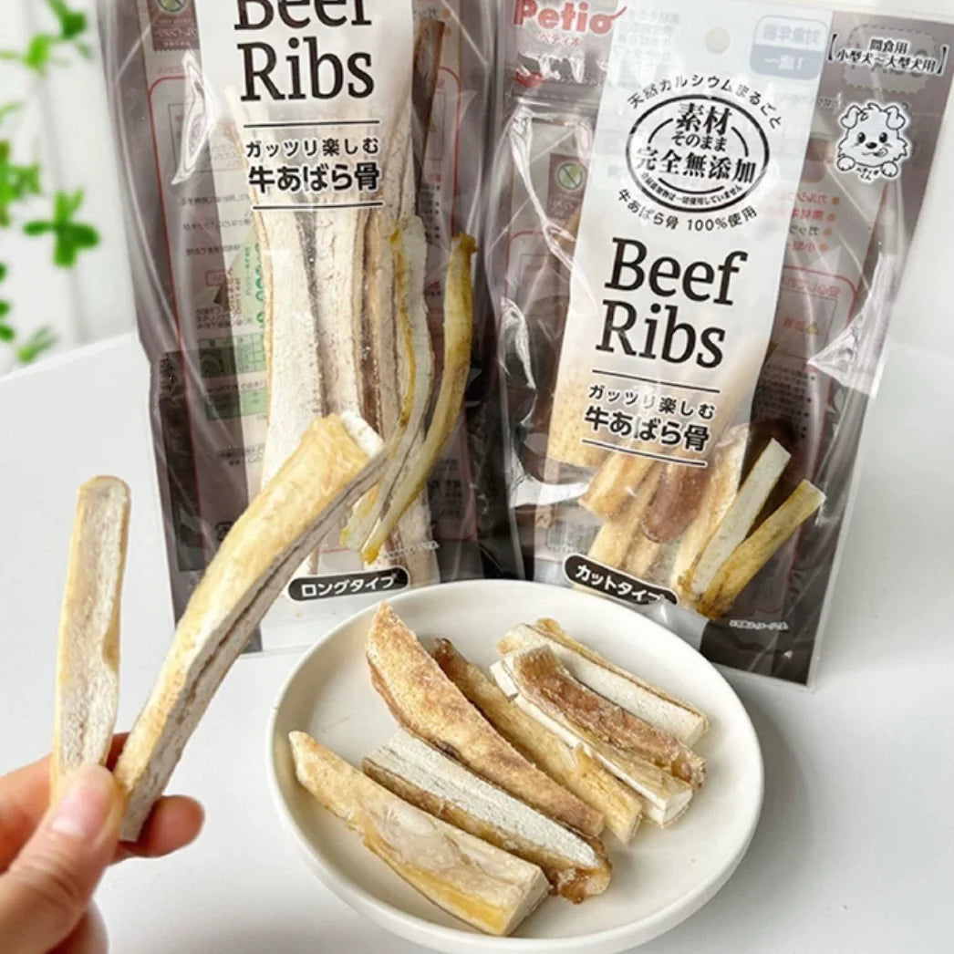 Beef Ribs Dental Chews - 90g - kikiandpuppies