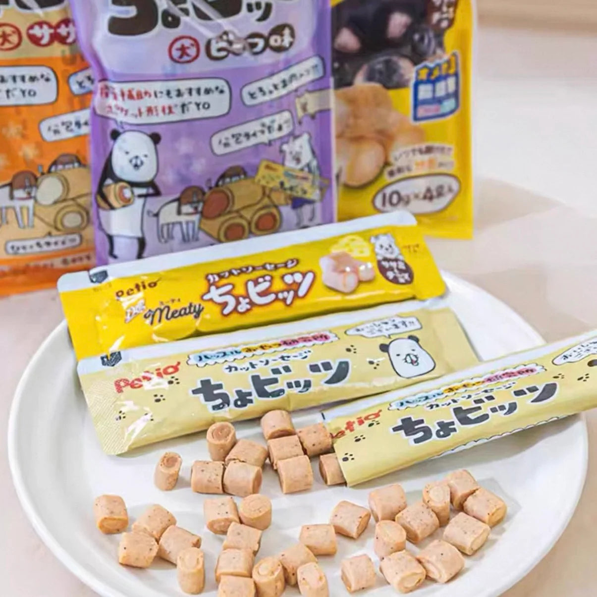 Soft Meaty Bites Dog Treats - Chicken & Cheese 40g - kikiandpuppies