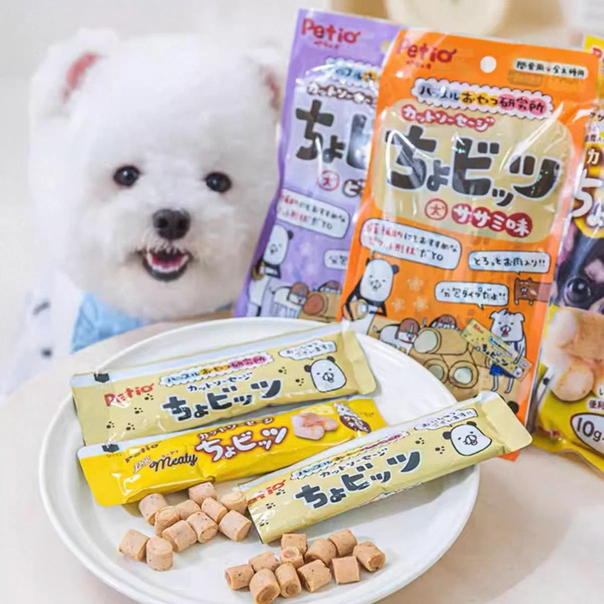 Soft Meaty Bites Dog Treats - Chicken & Cheese 40g - kikiandpuppies