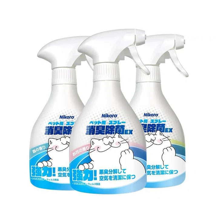 Nikoro Multi-Purpose Pet Deodorising & Antibacterial Spray Forest Berries 370ml