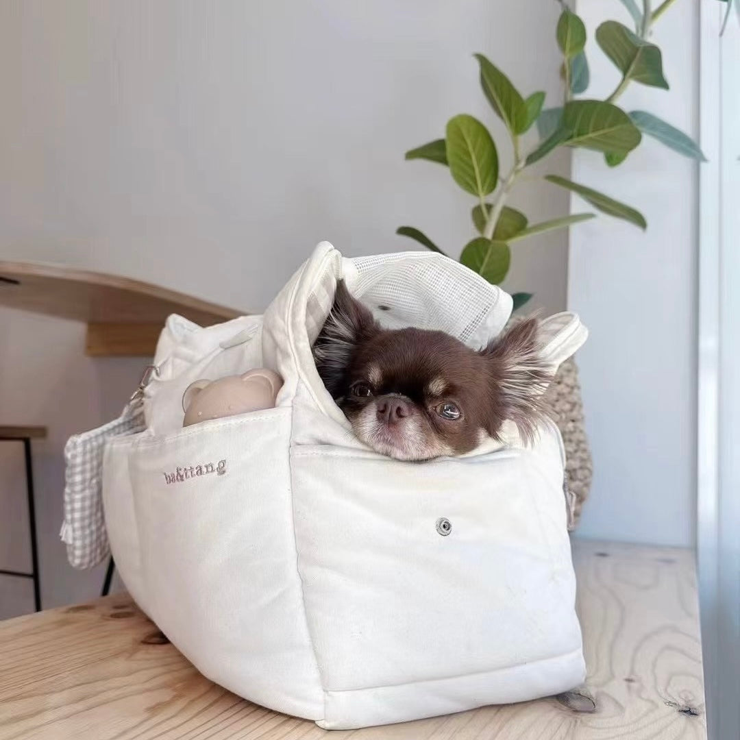Ba&ttang Pet Carrier Bag - kikiandpuppies