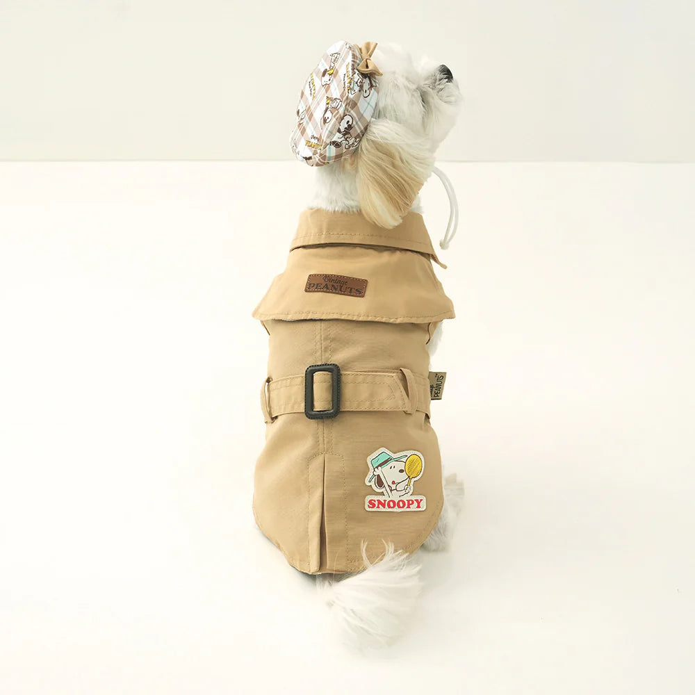 Peanuts Vintage Trench Coat Set - kikiandpuppies