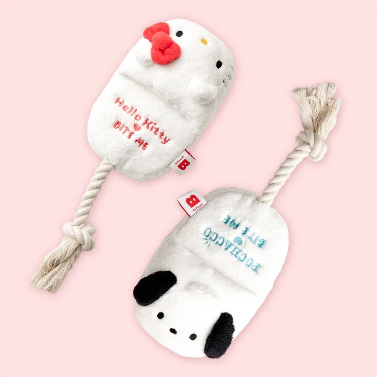 Bite Me Sanrio Slipper Tug Toys