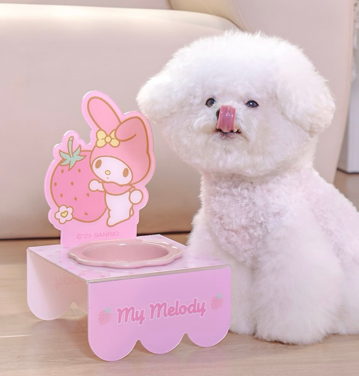 My Melody Pet Cereal Bowl With Tray