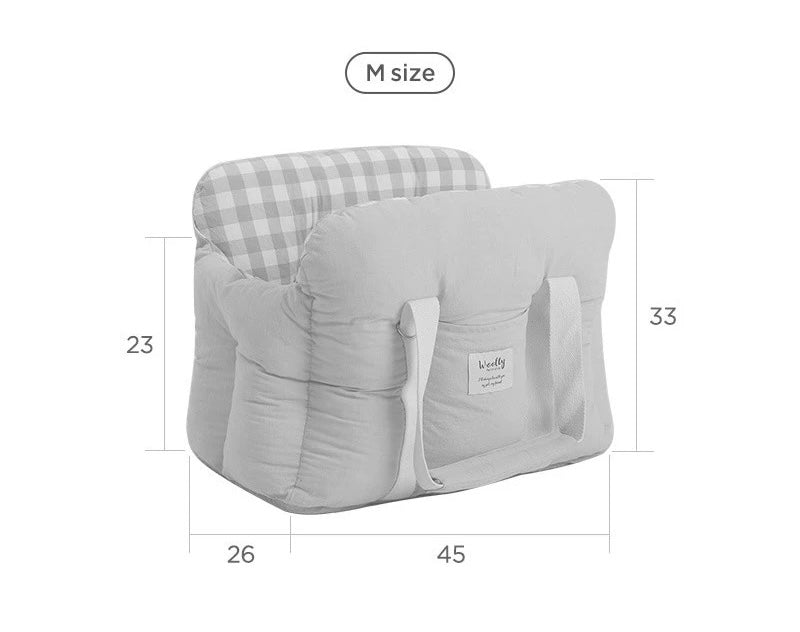 Woolly Pet Carrier Bag Car Seats