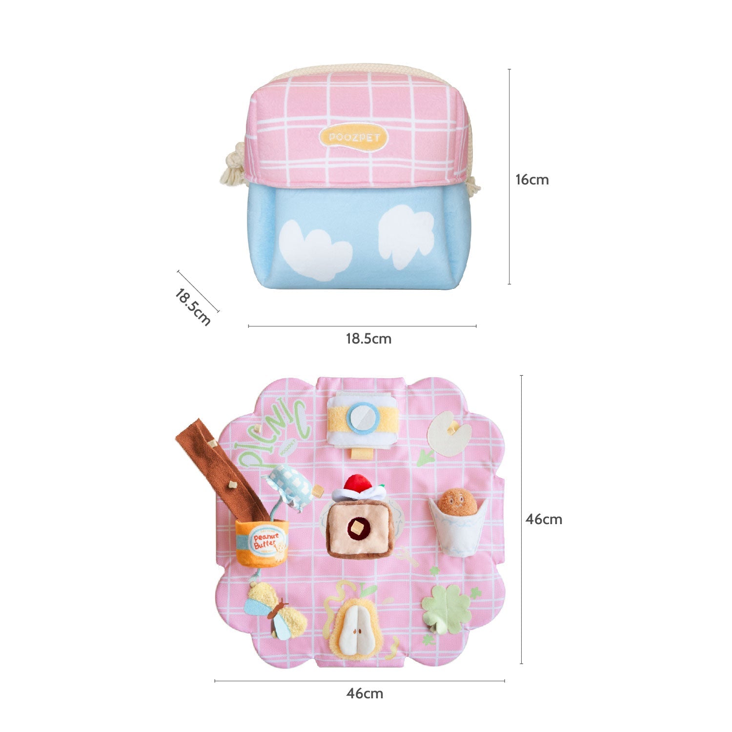 Poozpet Picnic Box Snuffle Toy