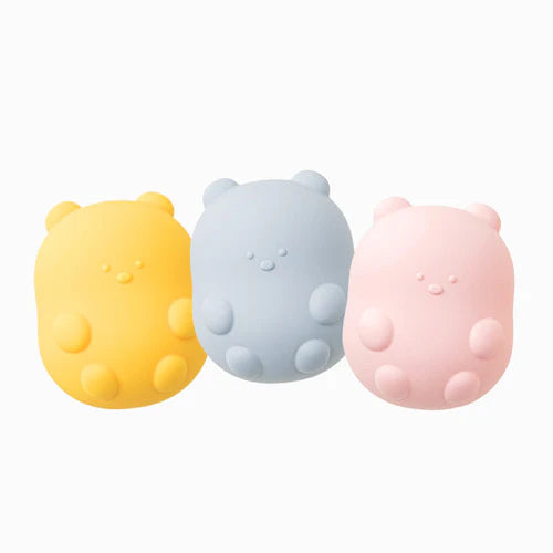 Jelly Bear Silicone Nosework ball (3color set) - kikiandpuppies
