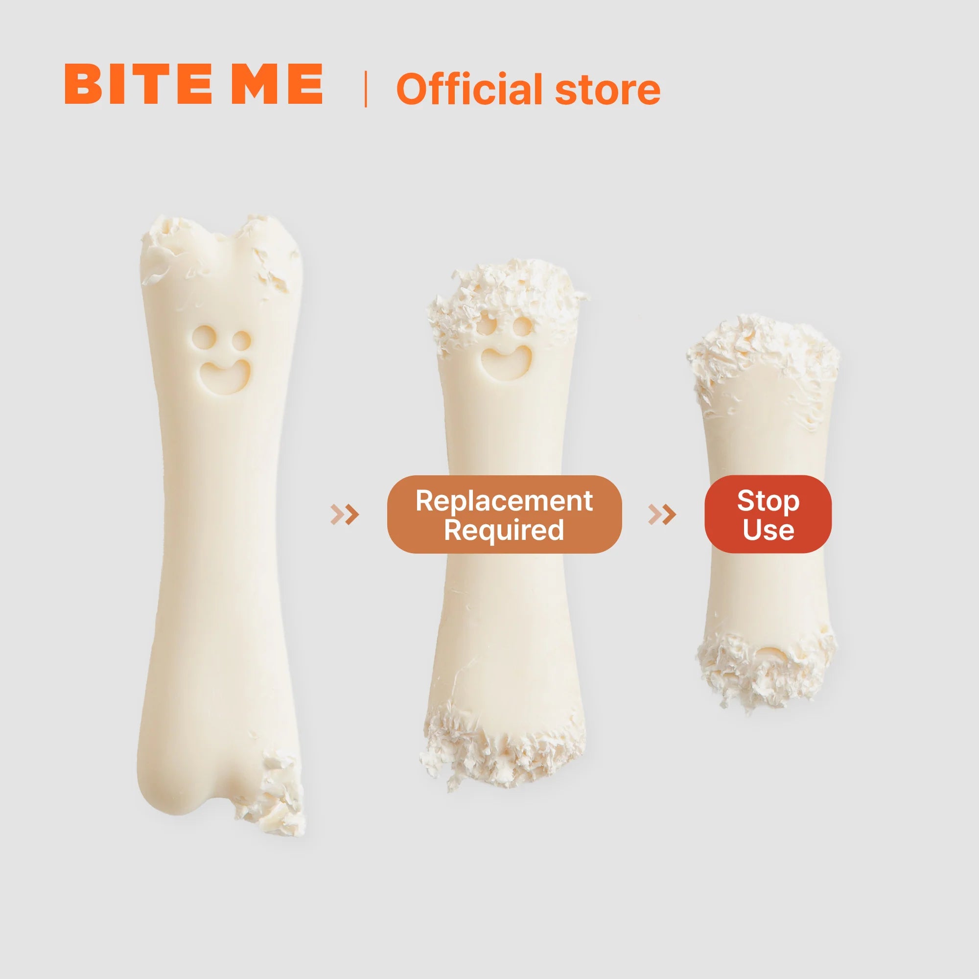 Biteme Buddy Bone Nylon Toy - kikiandpuppies