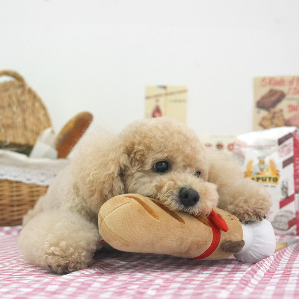 Parisdog Baguette Toy - kikiandpuppies