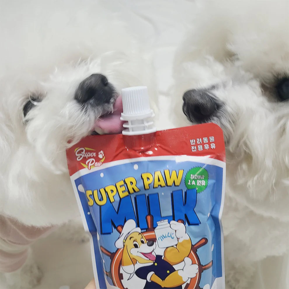 Super Paw Dog & Cat Milk Lactose FREE Plain - kikiandpuppies