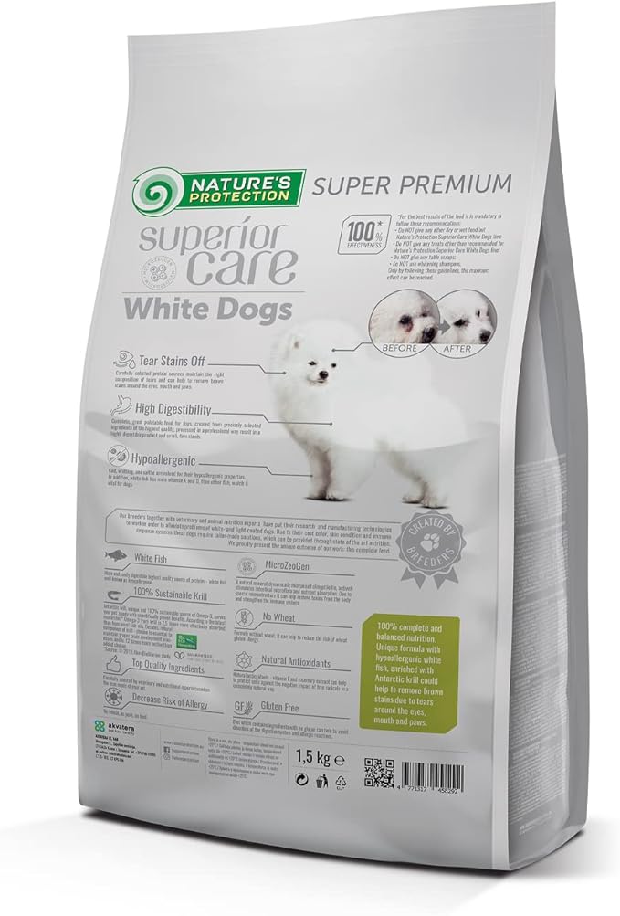 Nature's Protection Superior Care Grain-Free Dry Food White Fish - kikiandpuppies