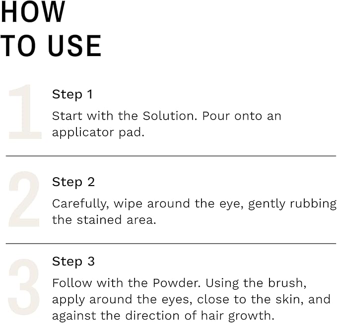 Eye Envy Dog Tear Stain Remover Starter Kit with ProPowder Brush | Stain Solution, Applicator Pads, Stain Powder and Applicator Brush | Lasts 30-45 Days - kikiandpuppies