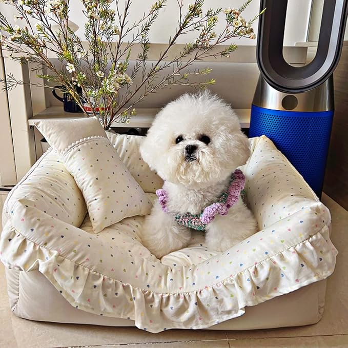 Cute Nest Pet Bed and Pillow Set