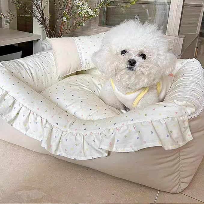 Cute Nest Pet Bed and Pillow Set