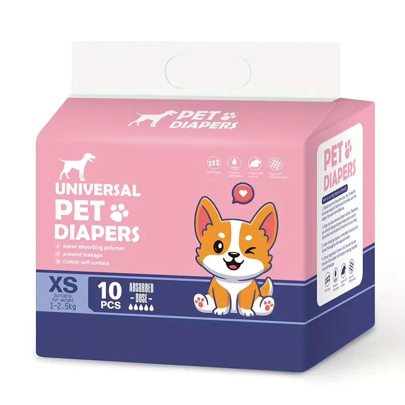Dog Diapers Leak-Proof Pet Menstrual Pants for Female Dogs