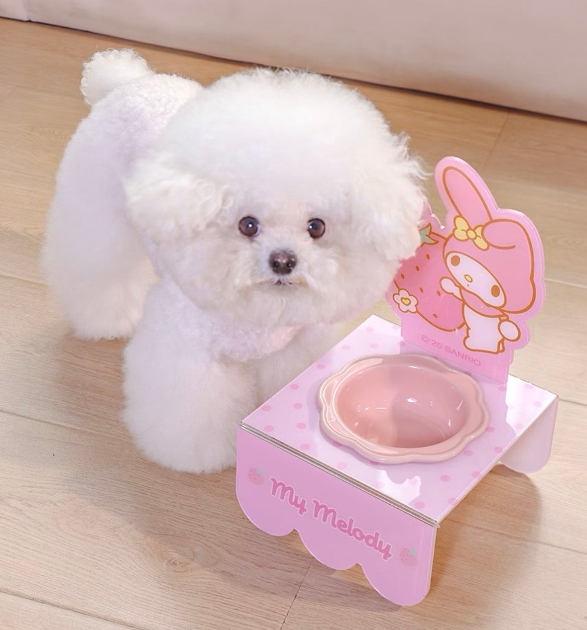 My Melody Pet Cereal Bowl With Tray