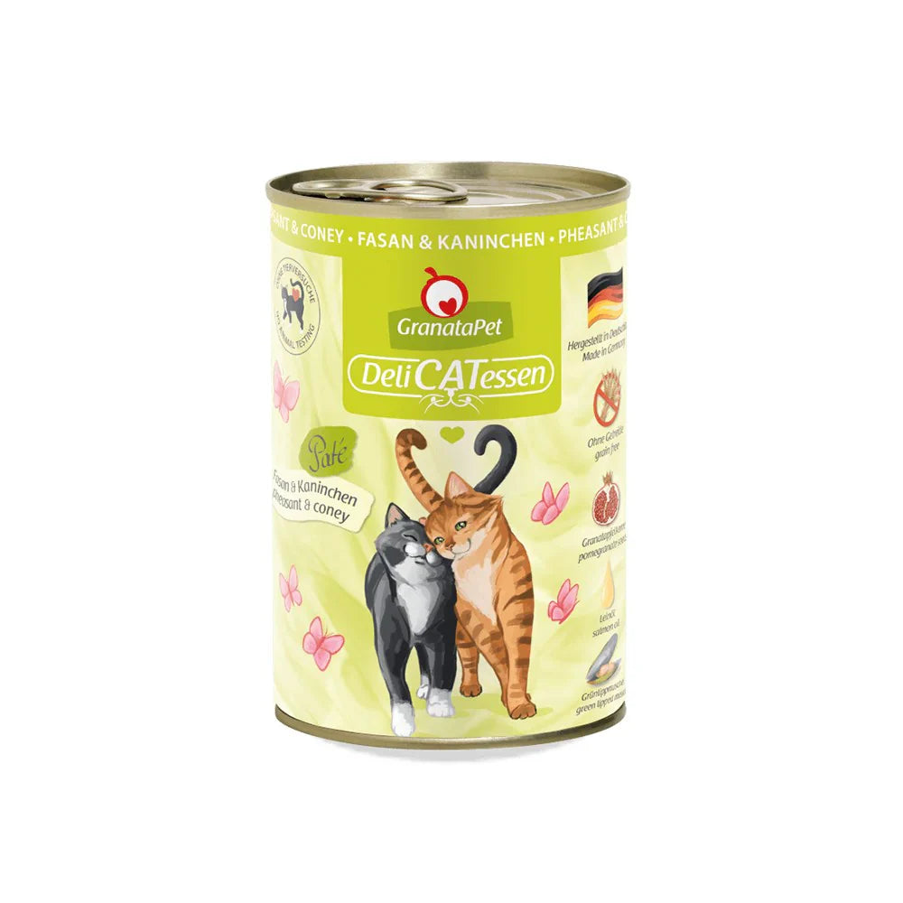 GranataPet DeliCATessen Cat Wet Food - Pheasant & Coney - kikiandpuppies