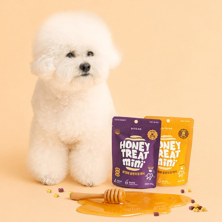 Bite Me Honey Taste Mini Nosework Treat 80g (Extra Small/Hypoallergenic)