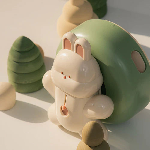 Bite Me Braining Spin and Snack Bunny Toy - kikiandpuppies