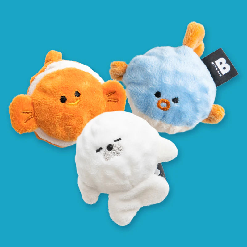 Biteme Little Ocean Friends Toy (3pcs) - kikiandpuppies