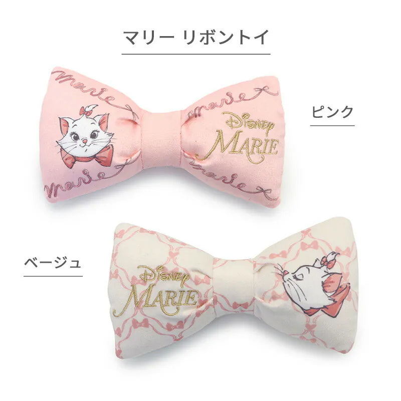 Disney Marie Cat Ribbon Toy White