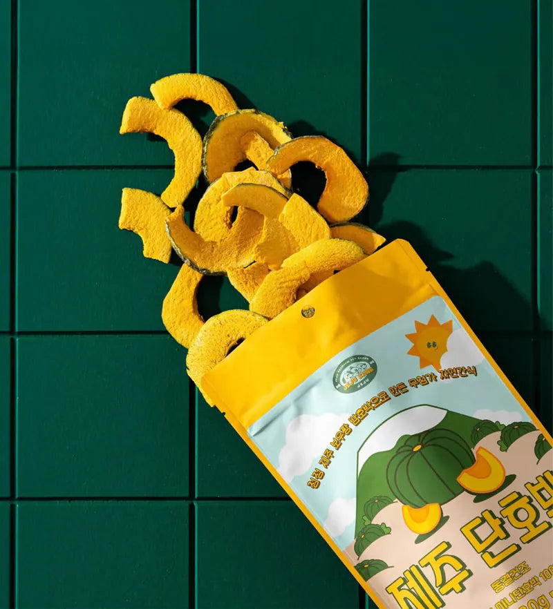 JeJu Kang Seasonal Freeze-Dried Sweet Pumpkin Treats 60g - kikiandpuppies